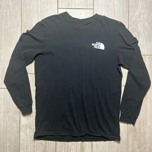 The North Face long sleeve black shirt size large